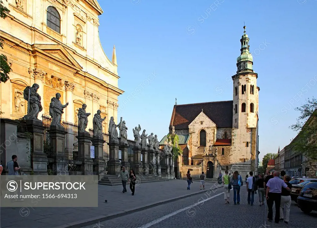 Poland, Krakow, St Andrew´s church