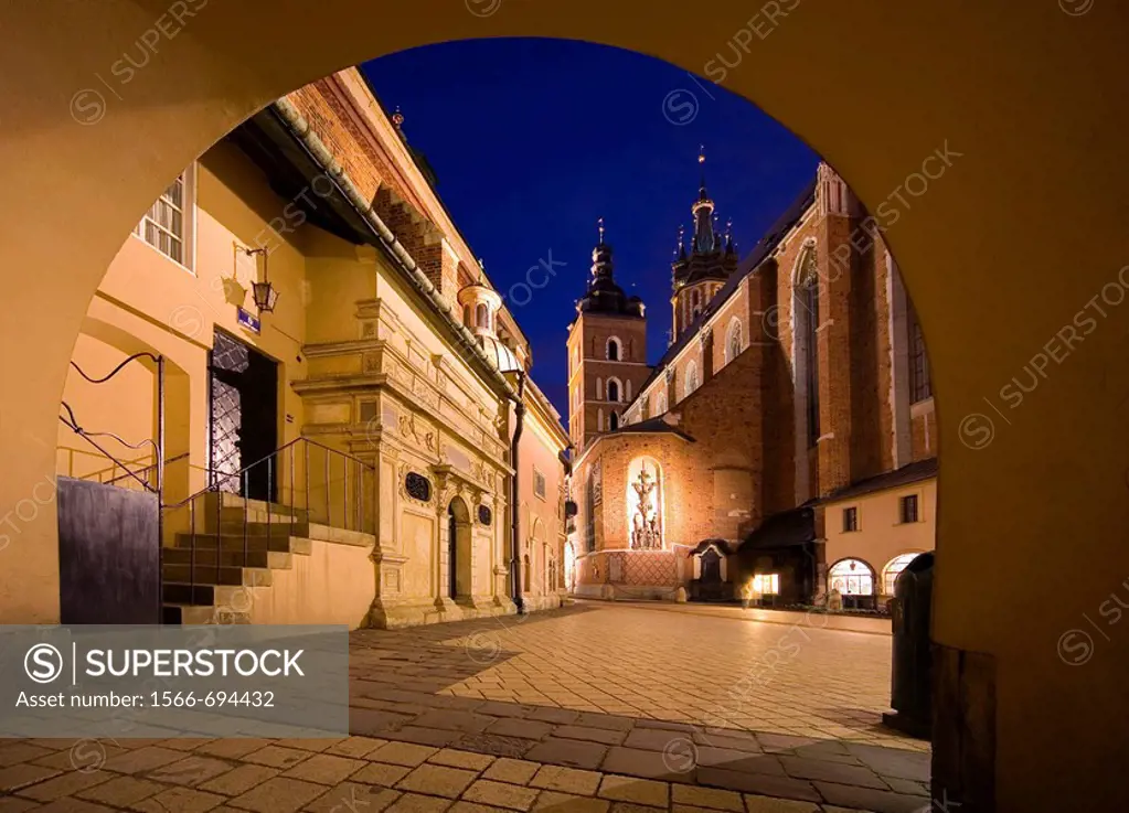 Poland Krakow St Mary´s Church
