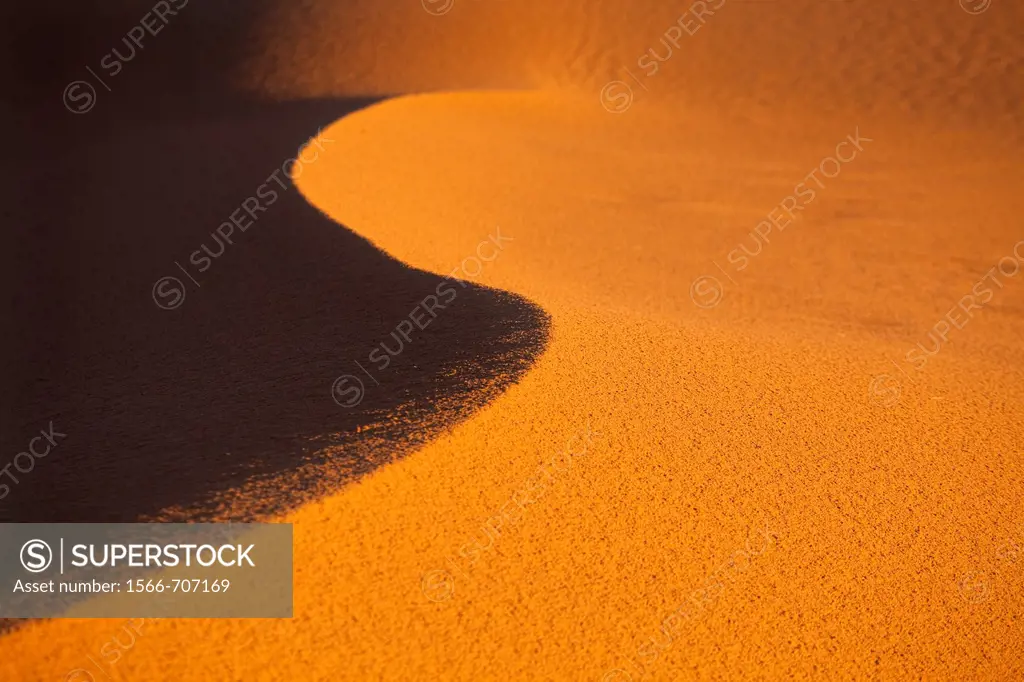 Erg Chebbi Dunes Sahara Desert Morocco North Africa March
