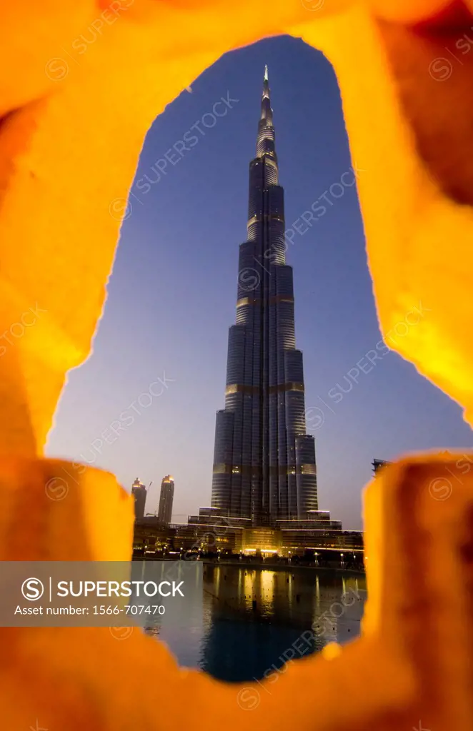 Middle East, UAE, Dubai, Burj Khalifa