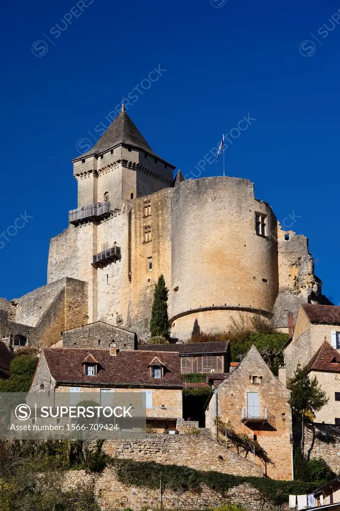 France, Aquitaine Region, Dordogne Department, Castelnaud-la-Chapelle, Chateau de Castelnaud, 13th century