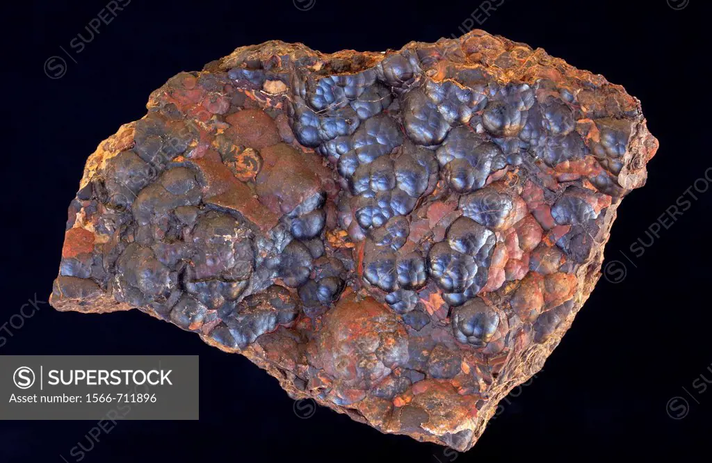 Hematite - Luna County - New Mexico - main ore of iron.