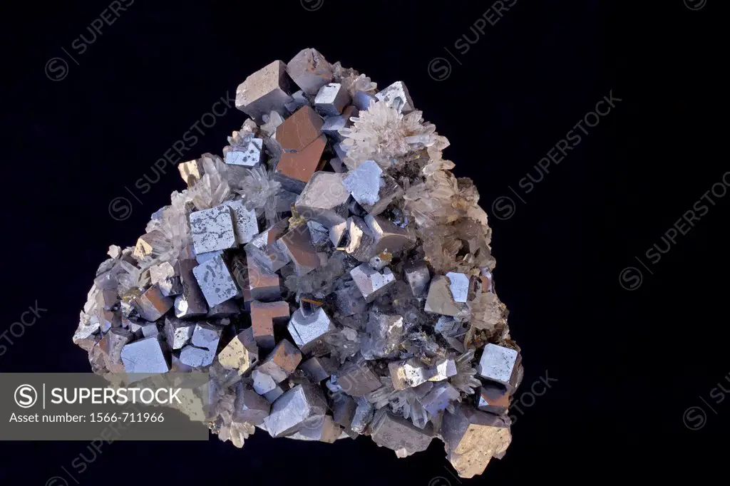 Galena PbS - lead sulfide -The primary ore of lead - Madan - Bulgaria.