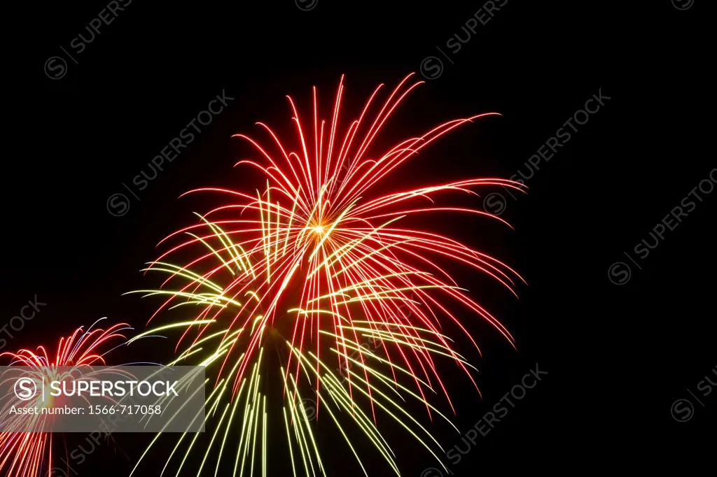 Fireworks Celebration Display, California, USA