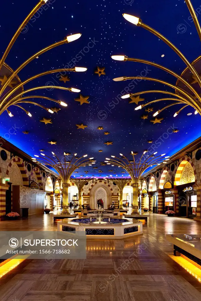 The Gold Souq at the Dubai Mall in Dubai, UAE