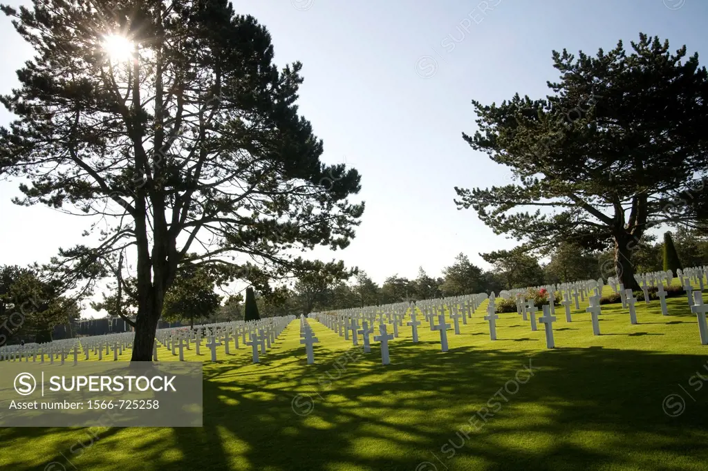American Military Cemetery Colleville sur Mer Normandy France