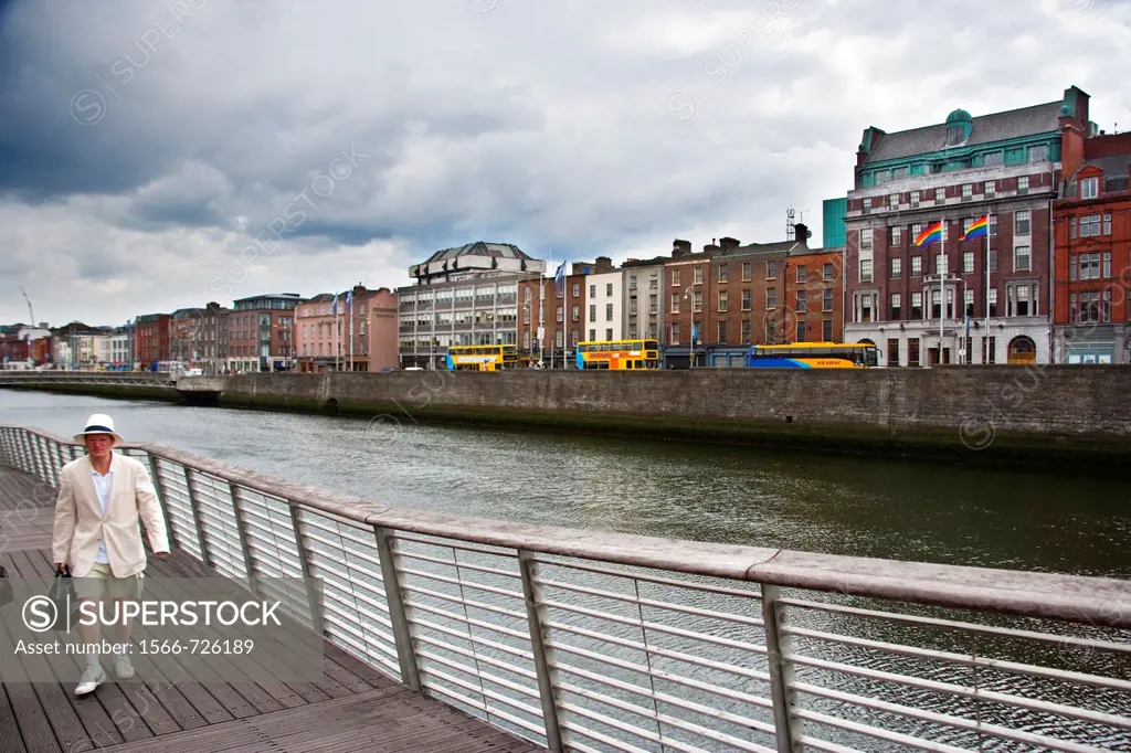 River Liffey in Dublin, Ireland