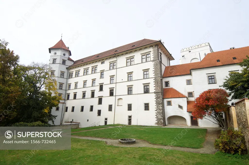 Jindrichuv Hradec castle, the thirteenth century, southern Bohemia, Czech Republic