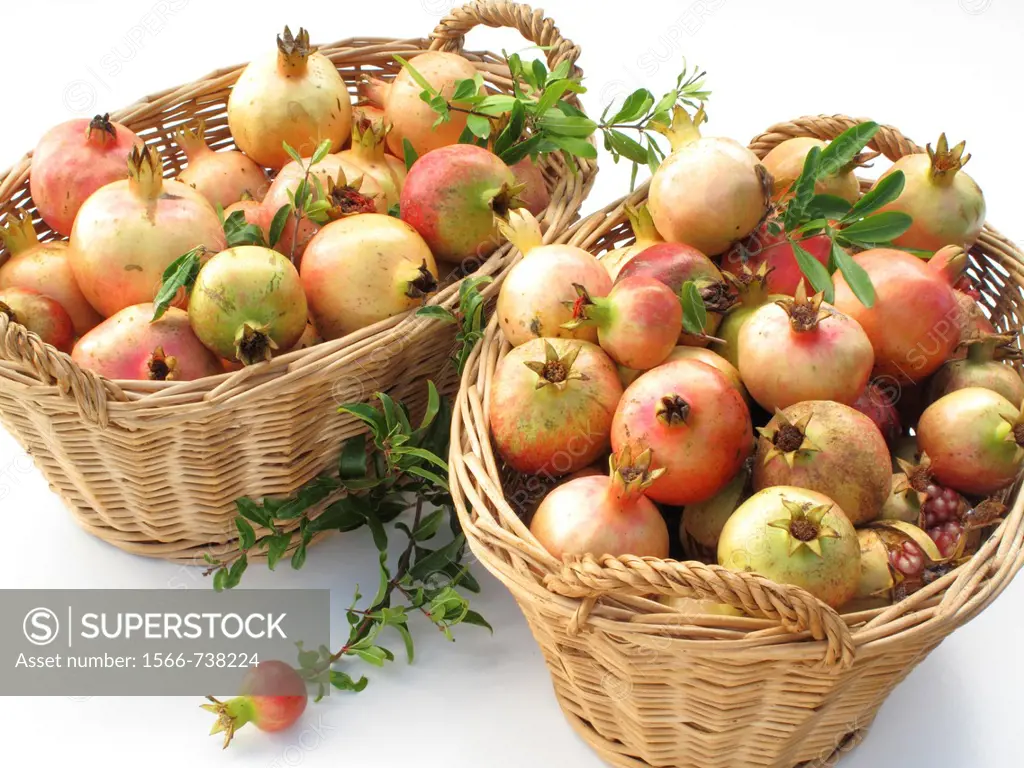 Pomegranates baskets