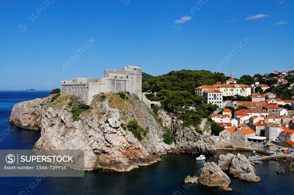 Fort Lovrijenac - St Lawrence Fortress - Dubrovnik, Croatia