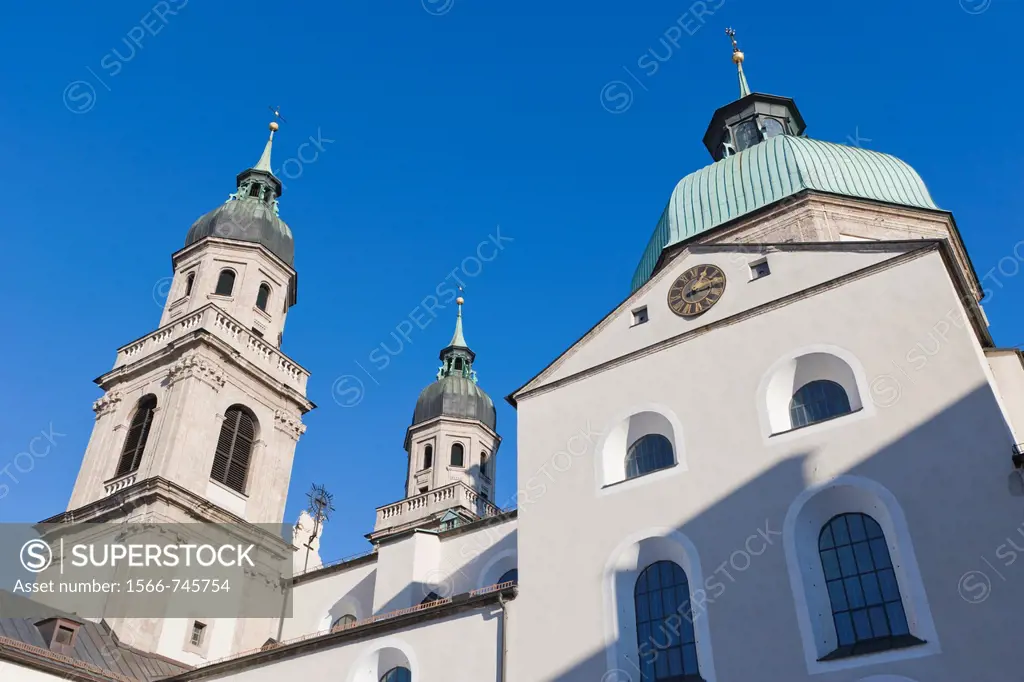 Jesuitenkirche, Jesuit Church, University Church, Innsbruck, Tyrol, Austria.