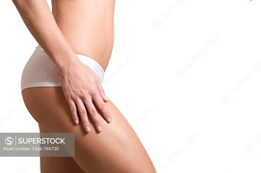 Woman´s buttock and legs