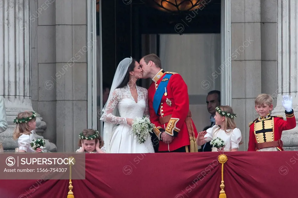 London royal wedding between Prince William and Kate Middleton  29/04/2011, London  England