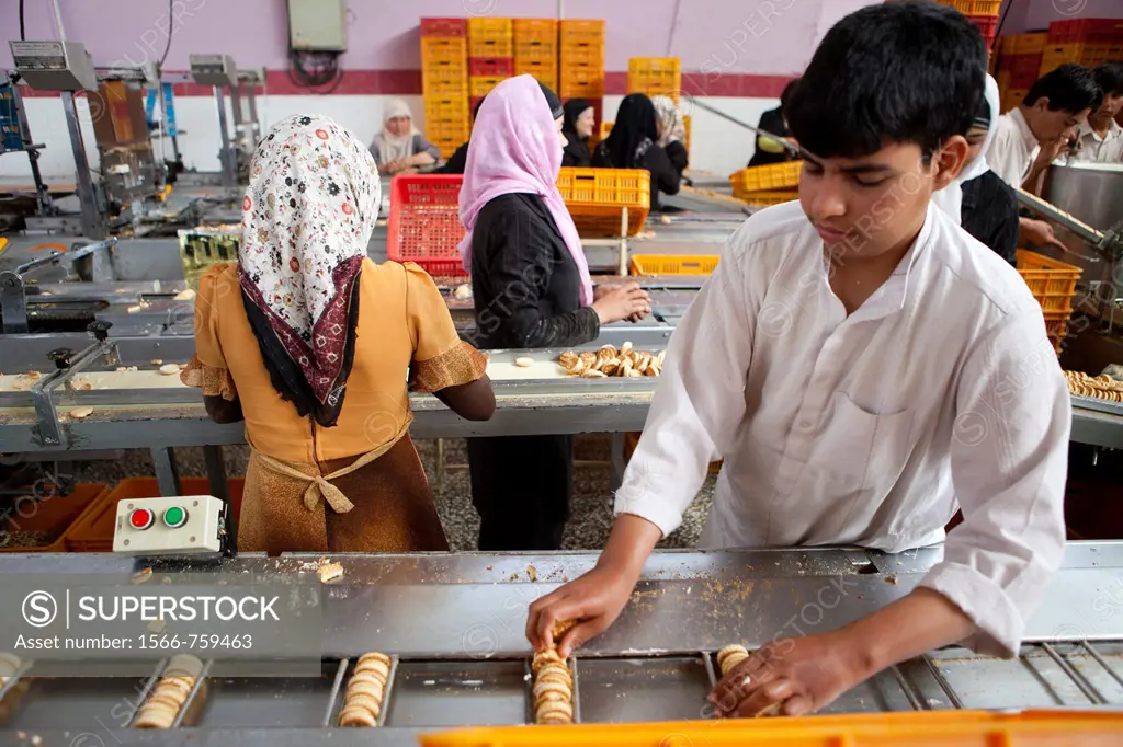 biscuit factory in herat, Afghanistan