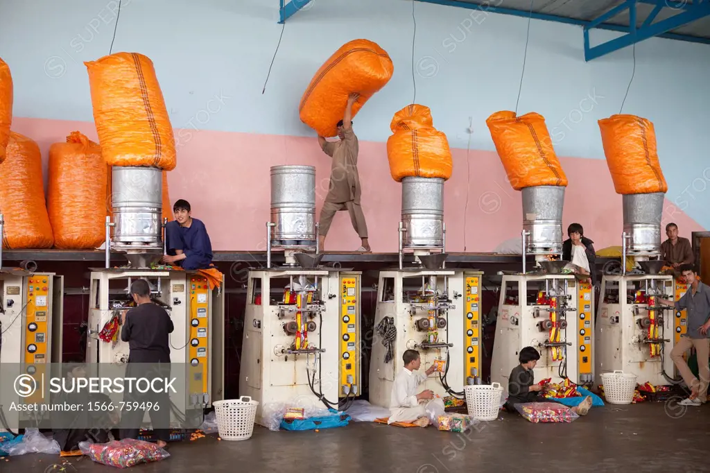 popcorn factory in herat, Afghanistan