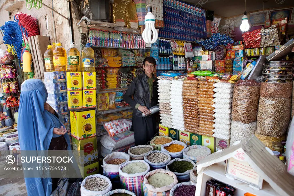 shop in herat, Afghanistan