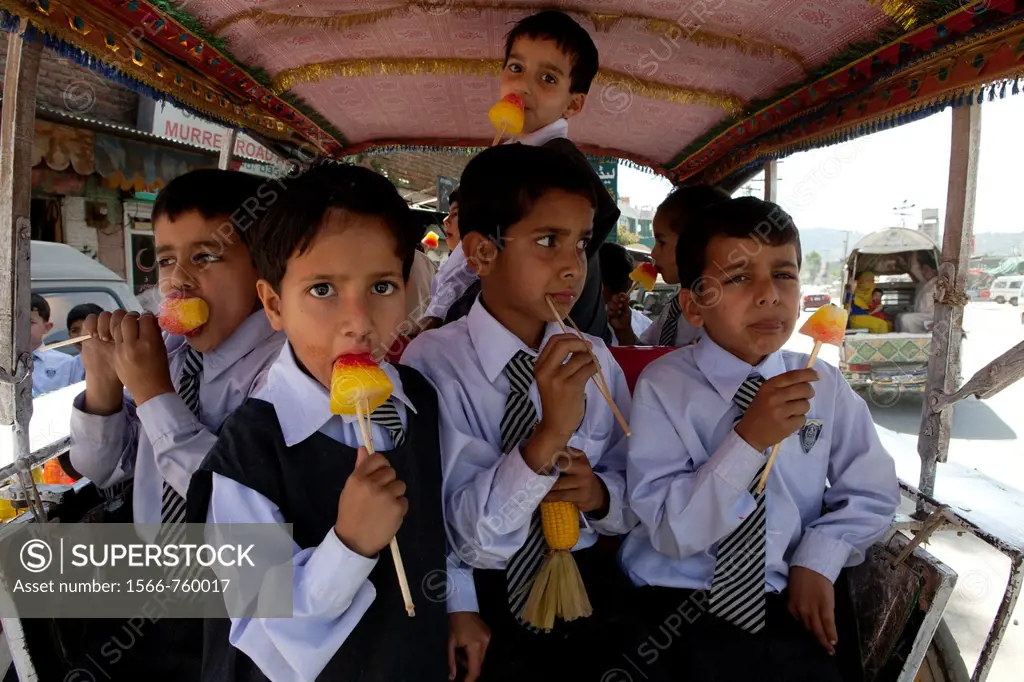 icecram in Abbottabad, Pakistan, city where Osama bin laden was killed