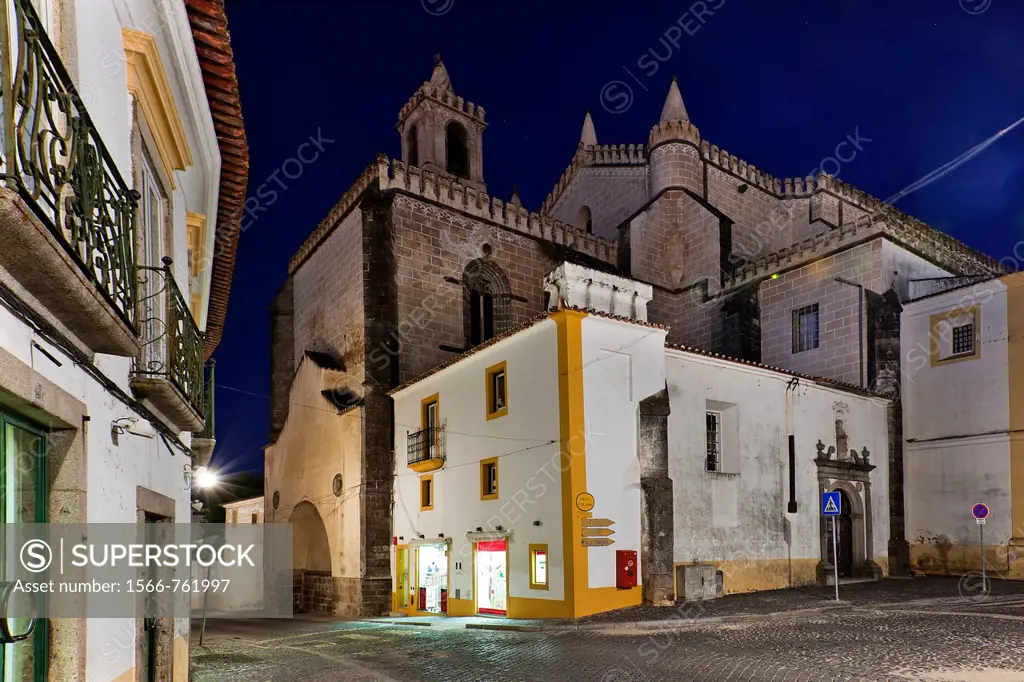 Church of S  Francisco, Evora, Portugal, Europe