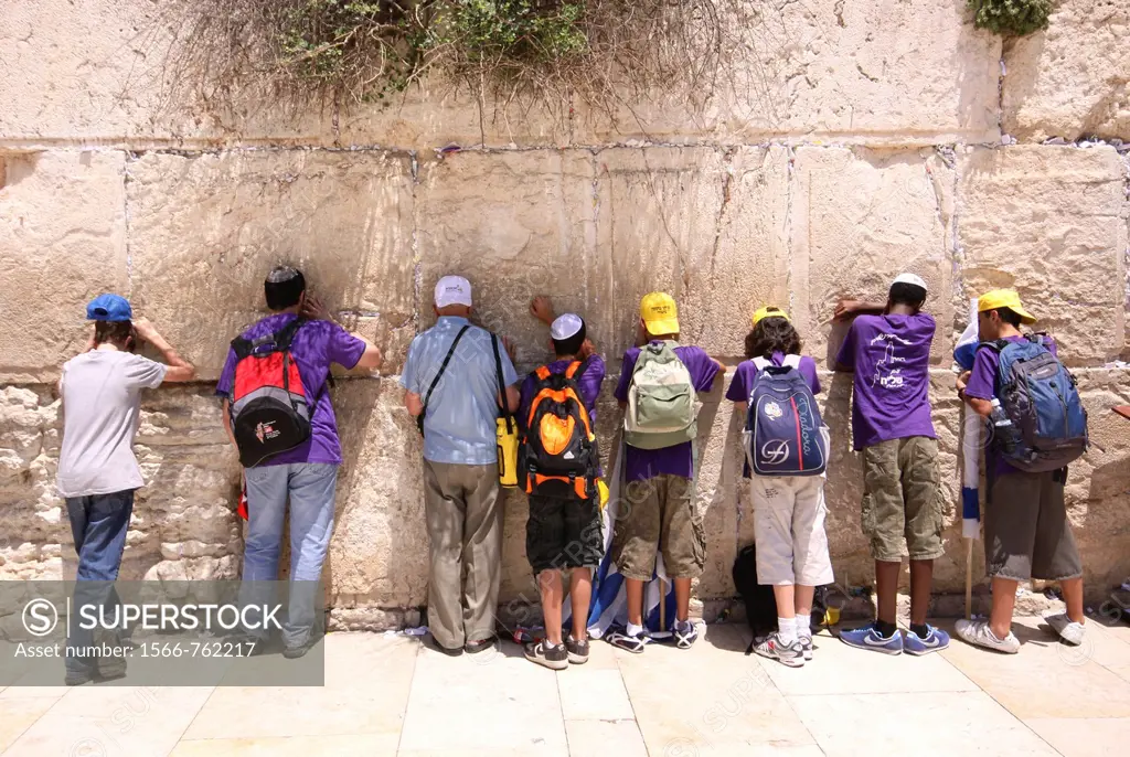 Israel, Jerusalem, Old City, The Wailing Wall