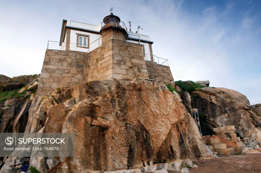 Lighthouse of Cabo Prioriño, Ferrol, A Coruña, Galicia, Spain
