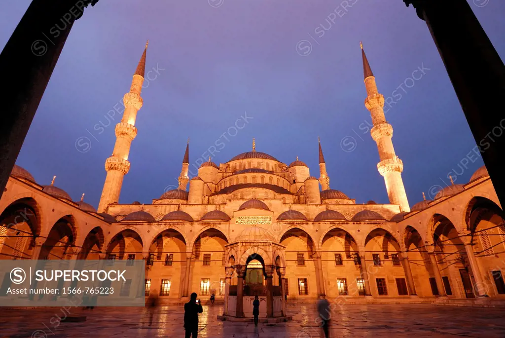 Istanbul  Turkey  Blue Mosque, Sultanahmet