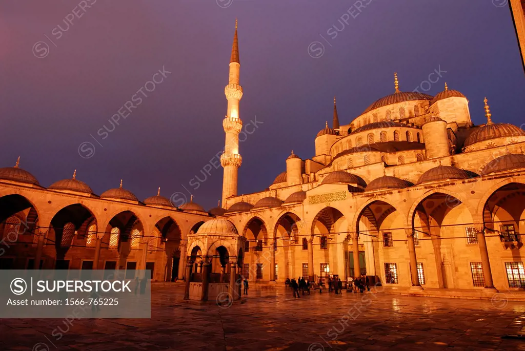 Istanbul  Turkey  Blue Mosque, Sultanahmet