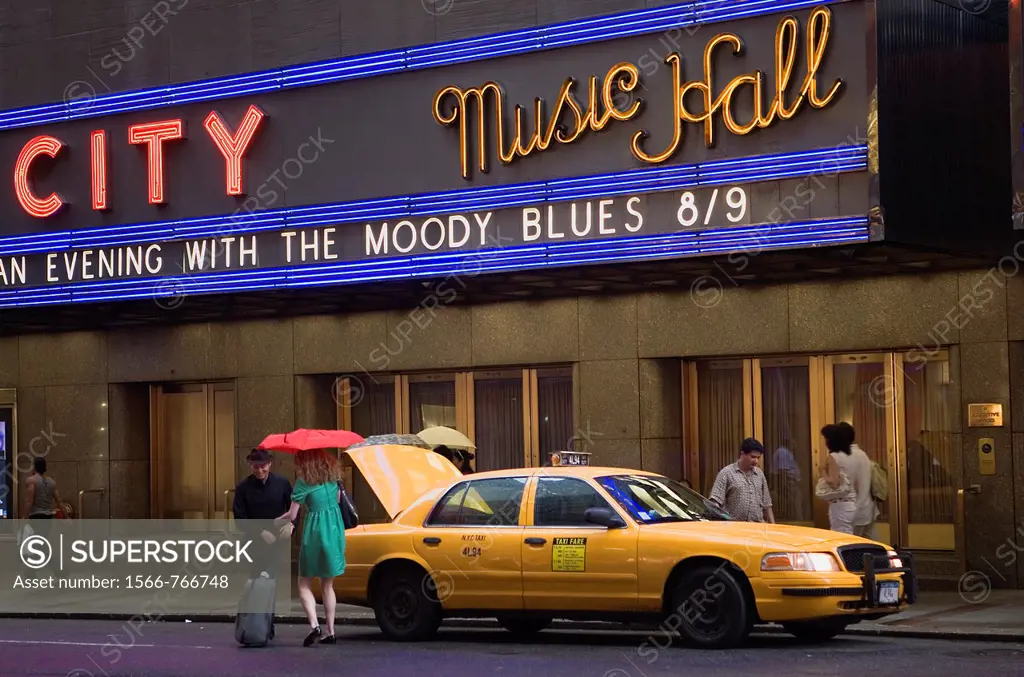 Radio City Music hall  51 St at Sixth Av, New York City, USA
