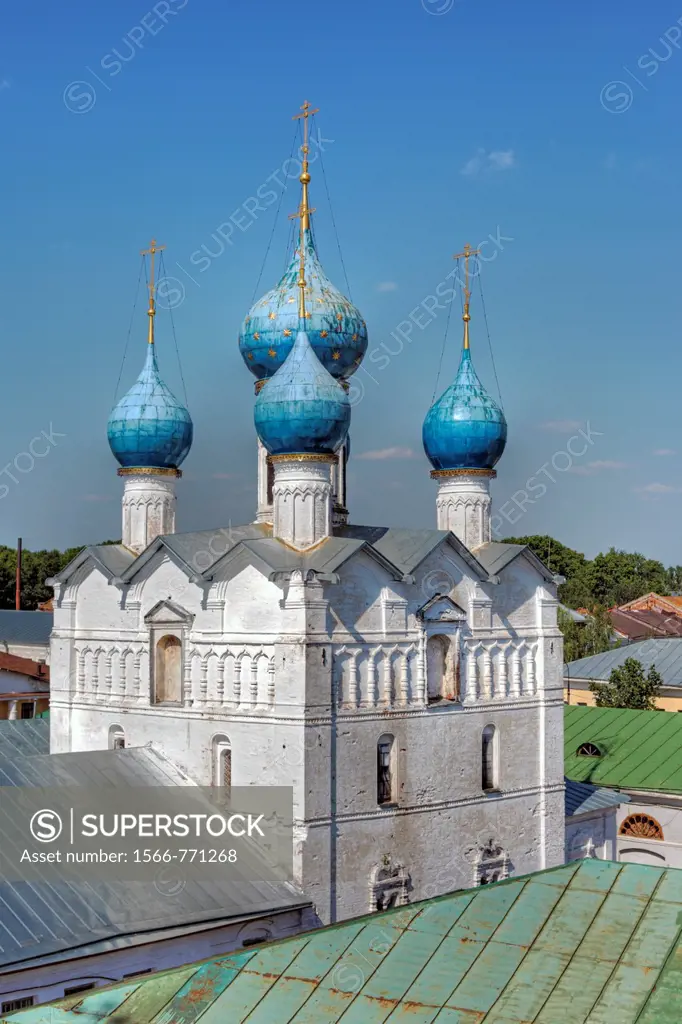 Church of Saviour on market square 1690, Rostov, Yaroslavl region, Russia