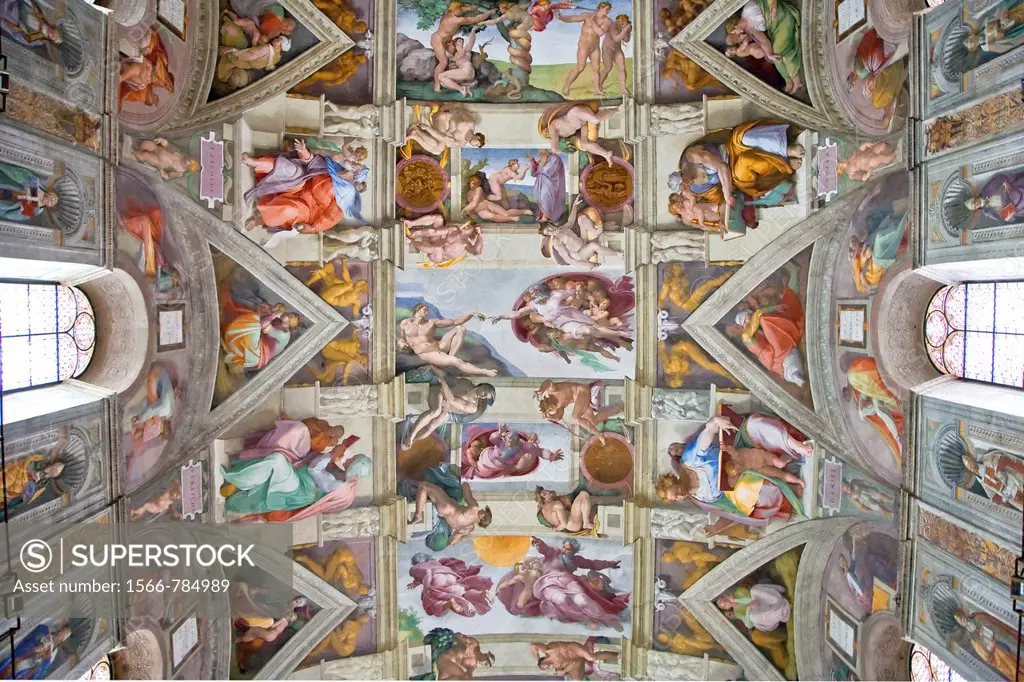 Michelangelo´s Sistine Chapel, Rome, Italy