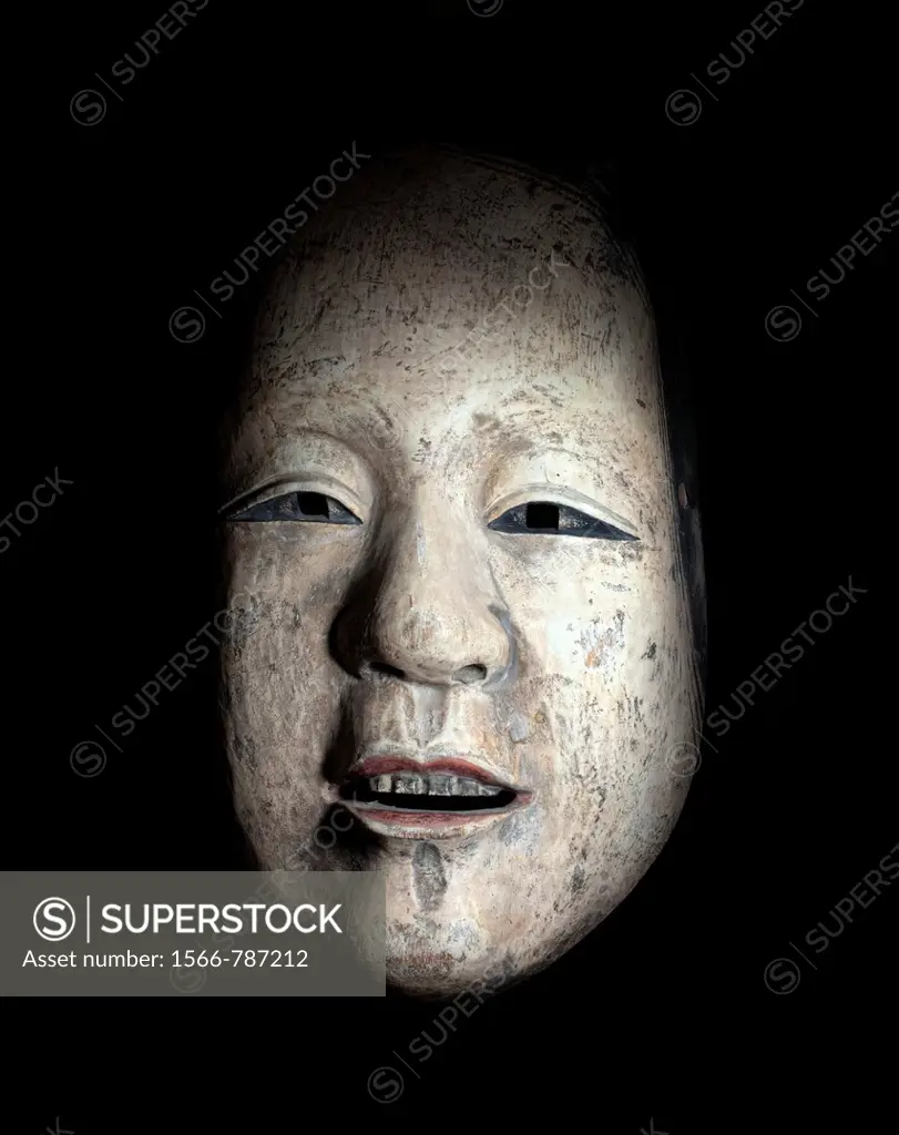 Naki-ZOH, Fushikizoh, an old traditional mask from the Japanese Noh Theater, Naki-ZOH, Fushikizoh