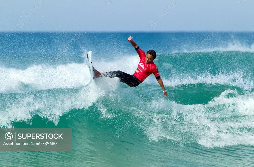 Surfer in Hossegor, Quilsilver Pro France, South West Coast, France