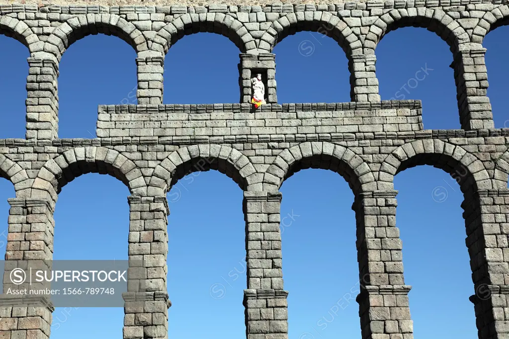 Old Aqueduct of Segovia, Spain