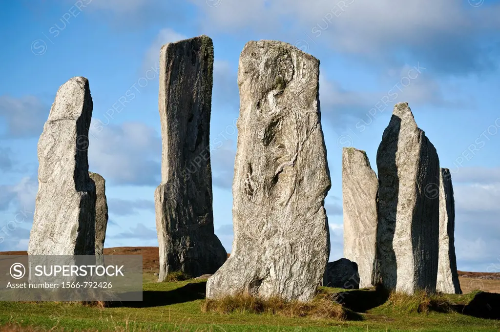 Callanish standing stones, Isle of Lewis, Outer Hebrides, Scotland