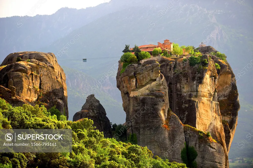 Agia Triada Monastery, Monasteries of Meteora, Thessalia, Greek Mainland,