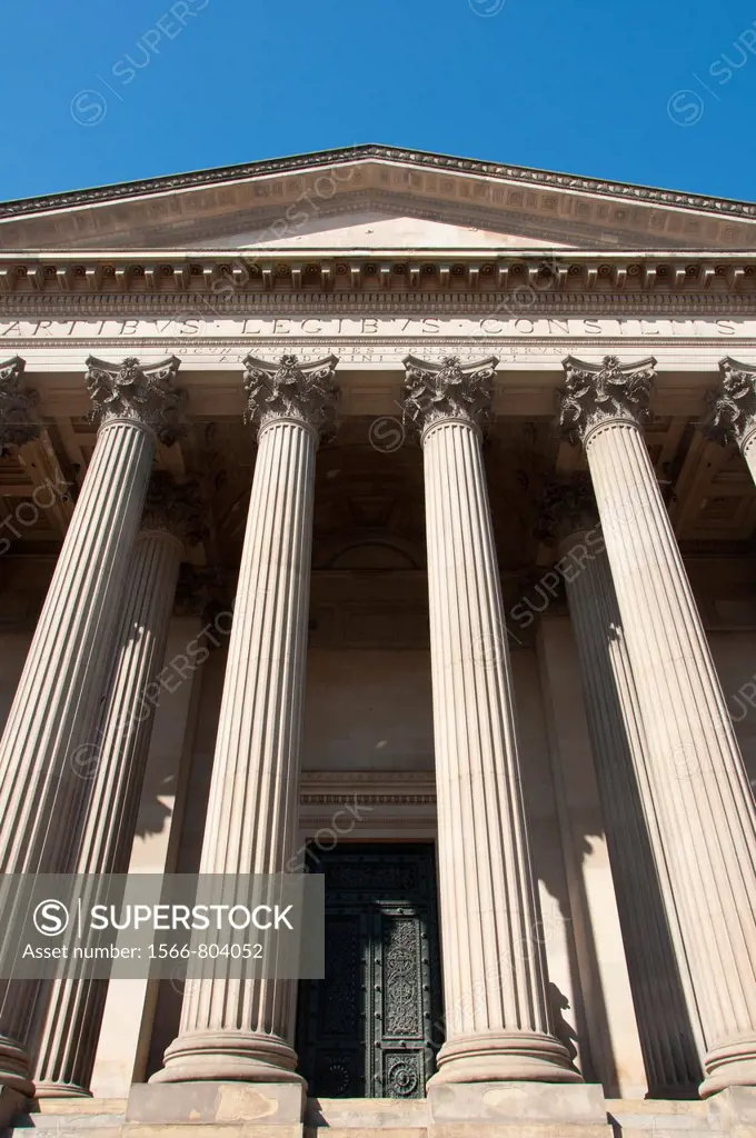 Saint Georges Hall designed by Charles Cockerell Liverpool England UK