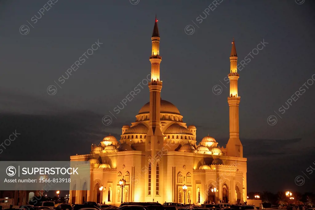 United Arab Emirates, Sharjah, Al Noor Mosque,