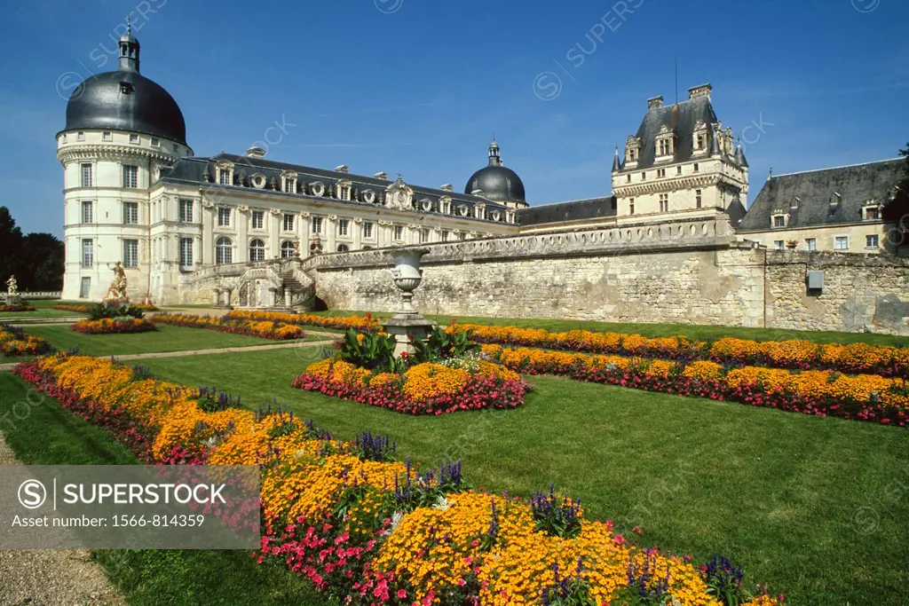 France, Loire Valley, Valencay, chateau, castle,