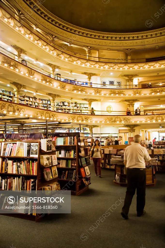 Ateneo book store, Buenos Aires, Argentina