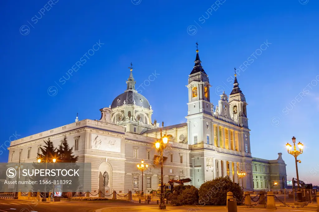 Cathedral of Nuestra Señora de La Almudena, Madrid, Spain