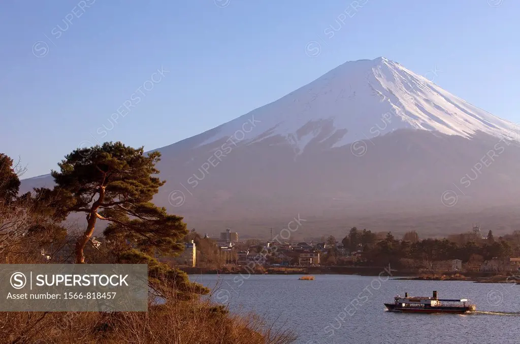 Mt Fuji from Kawaguchi Lake,Kawaguchiko,Yamanashi prefecture, Japan