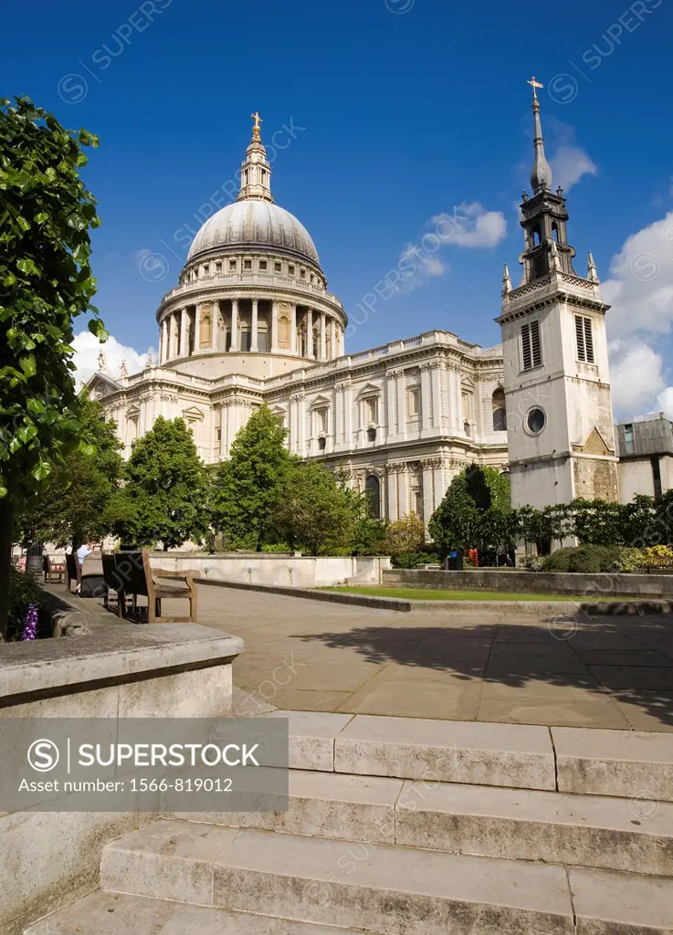 St Paul´s Cathedral, London, England, UK.