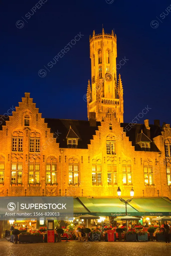 Burg Square  Bruges, Brugge, Flanders,Belgium, UNESCO World Heritage Site.