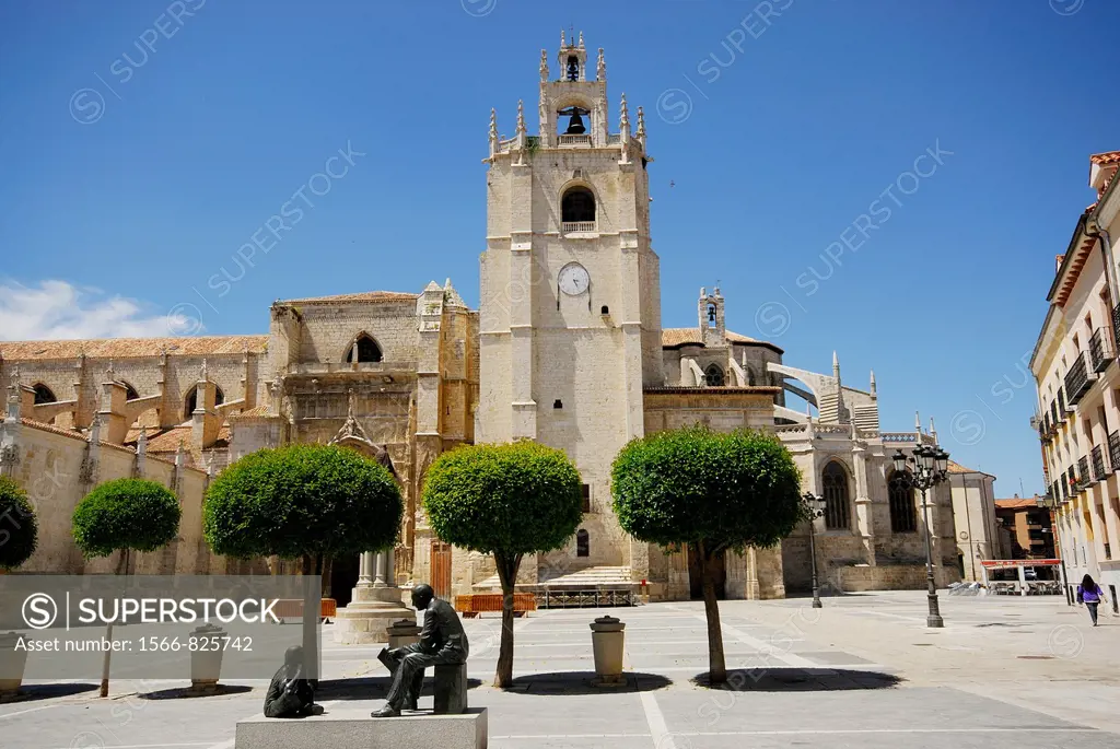 Cathedral of San Antolín in Palencia city, Spain