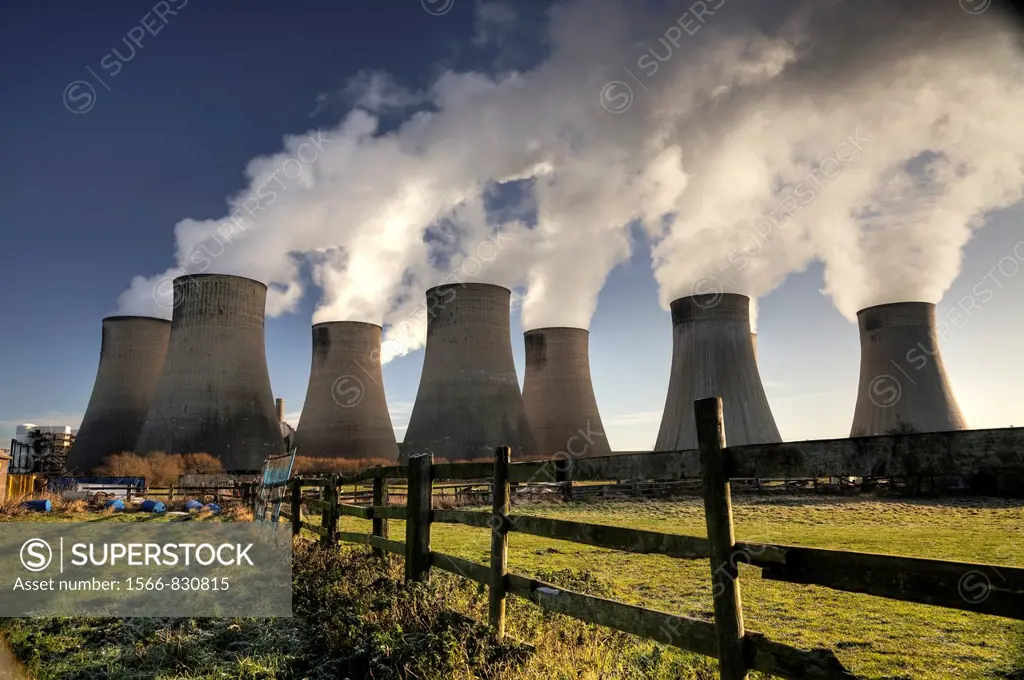 Ratcliffe on Soar coal fired power station  Ratcliffe, Nottinghamshire, UK