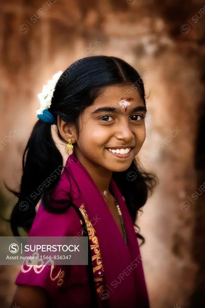 Smile of a child  Thanjavur, Tamil Nadu, India, Asia