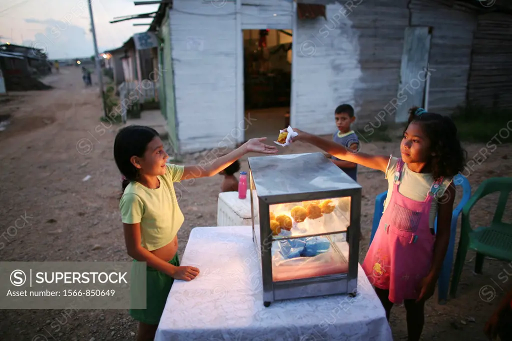 Life in a slum, Barrancabermeja, Colombia