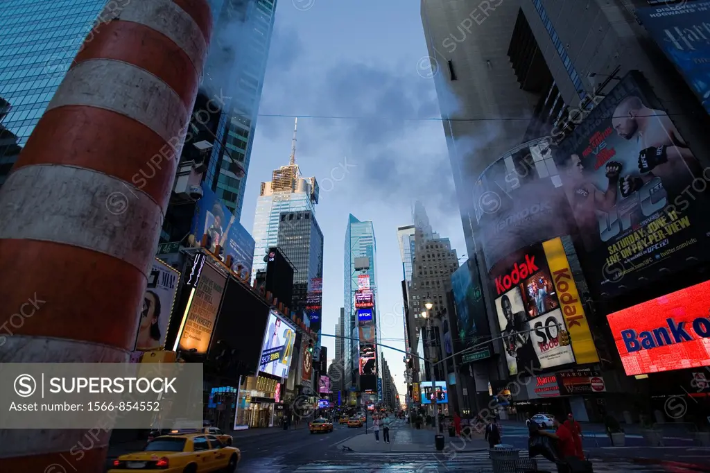 Times Square, New York City, New York, USA.