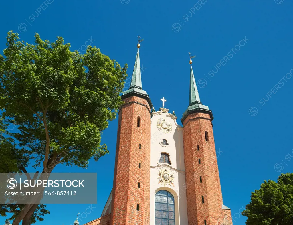 The Cathedral in Gdansk Oliwa, Poland, Europe, Pomerania District