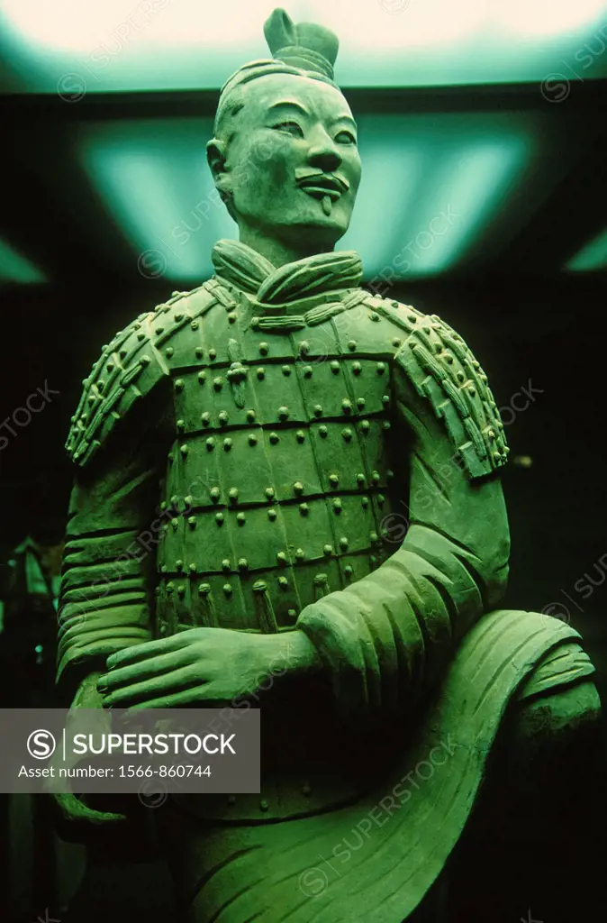 China, Shaanxi, Xian, terracotta warrior,