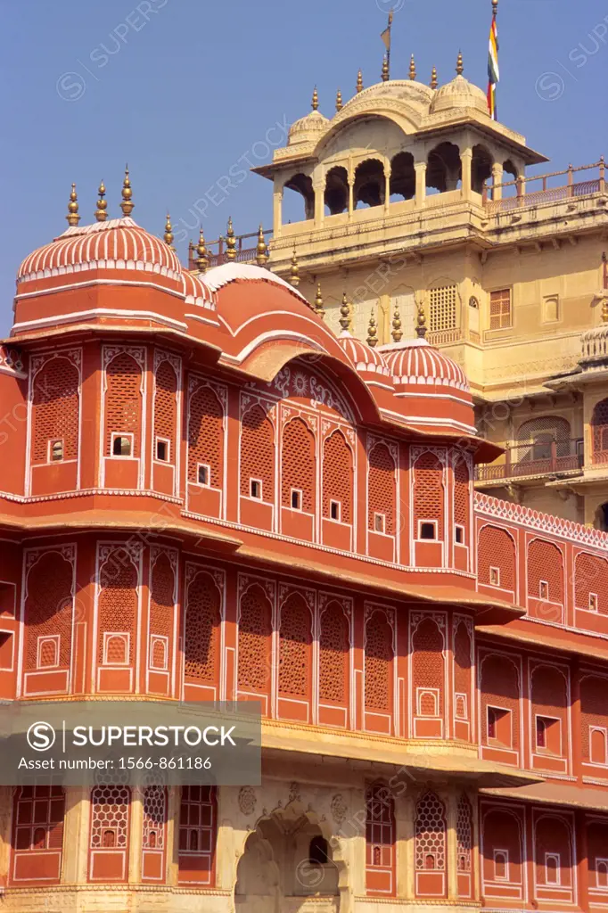 India Jaipur City Palace.